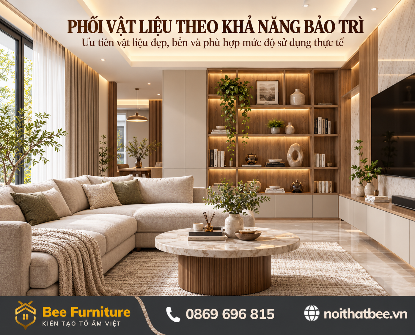 Phối vật liệu theo khả năng bảo trì