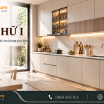 Thi công bếp chữ I