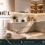 Thi công bếp chữ L