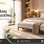 Thi công ghế băng cuối giường