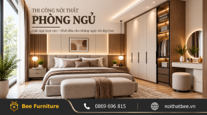 Thi công nội thất phòng ngủ