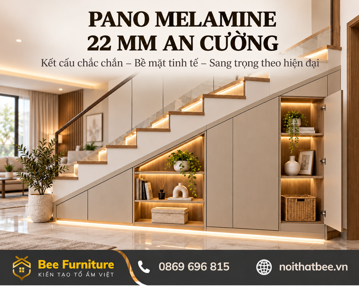 Pano Melamine 22 mm An Cường