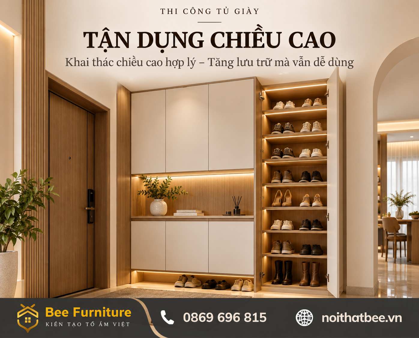 Tận dụng chiều cao