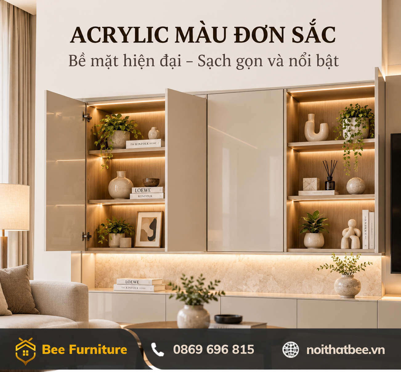 Acrylic màu đơn sắc